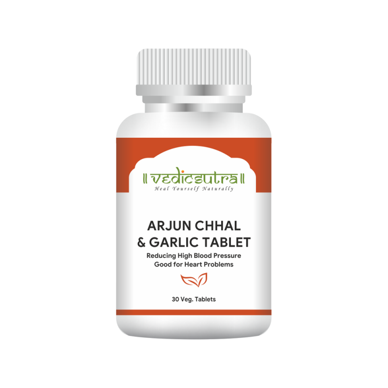 Arjun Chhal & Garlic Tablet (30 Tablets)